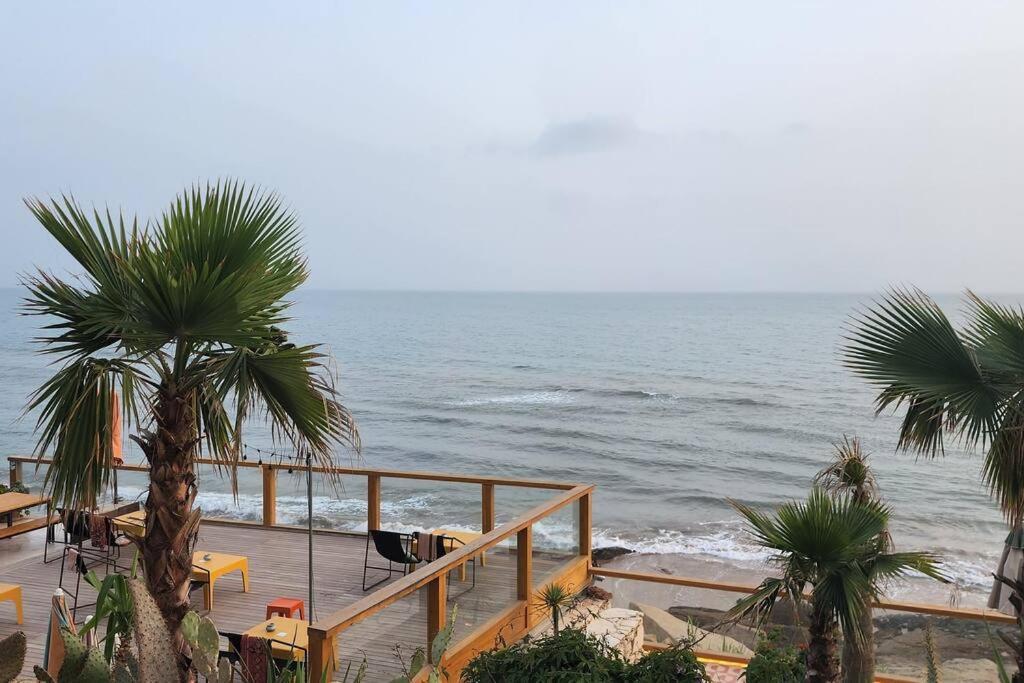 Superbe Appartement Pied Et Vue Sur Mer Taghazout Exteriér fotografie